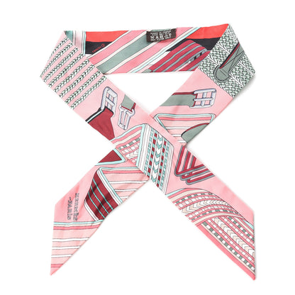 Hermes Silk Sangles En Zigzag Twilly 1 of 3