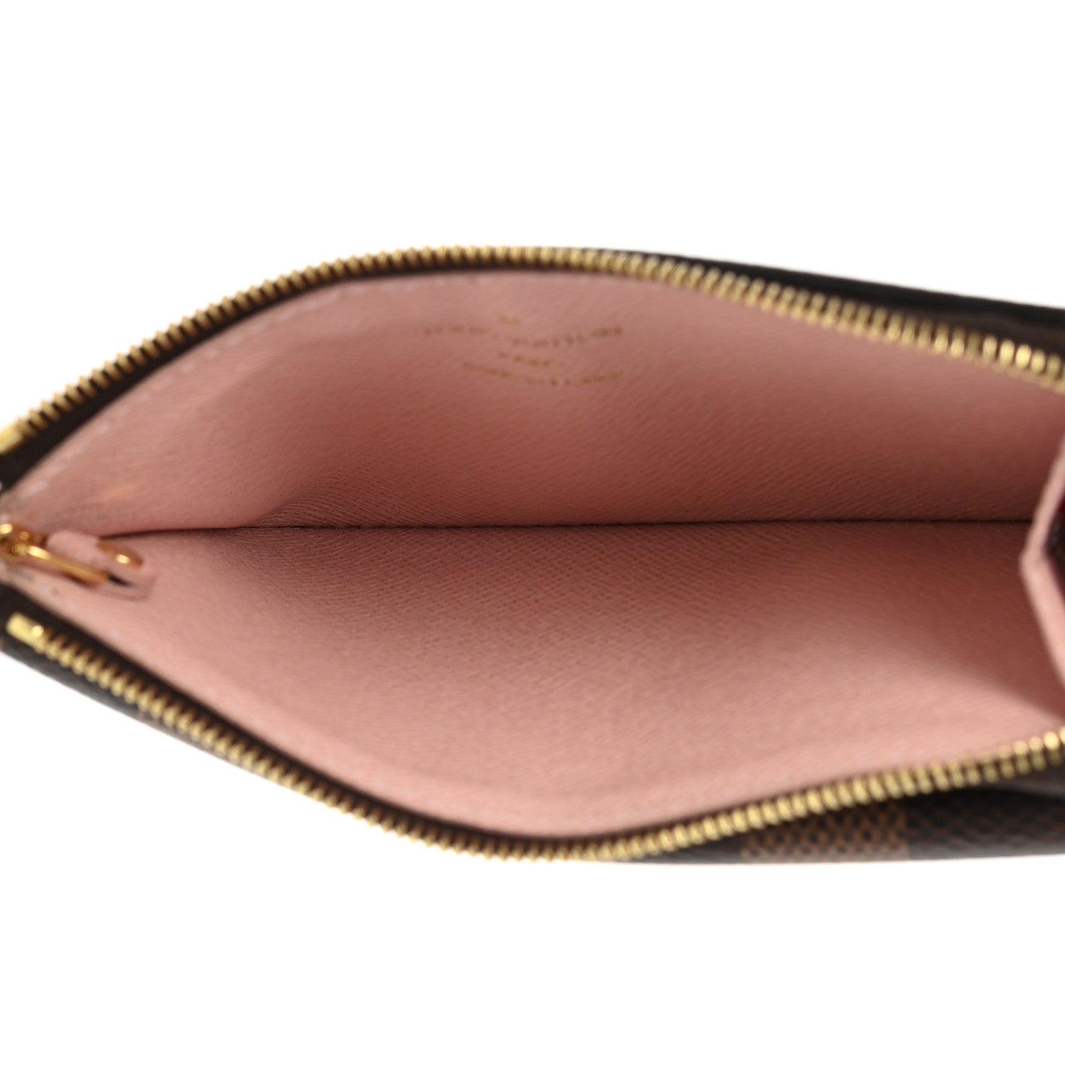 Louis Vuitton Damier Ebene Recto Verso Card Holder Rose Ballerine 5 of 6