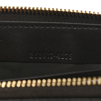 Gucci Metallic Monogram Zip Around Wallet Brown 6 of 10