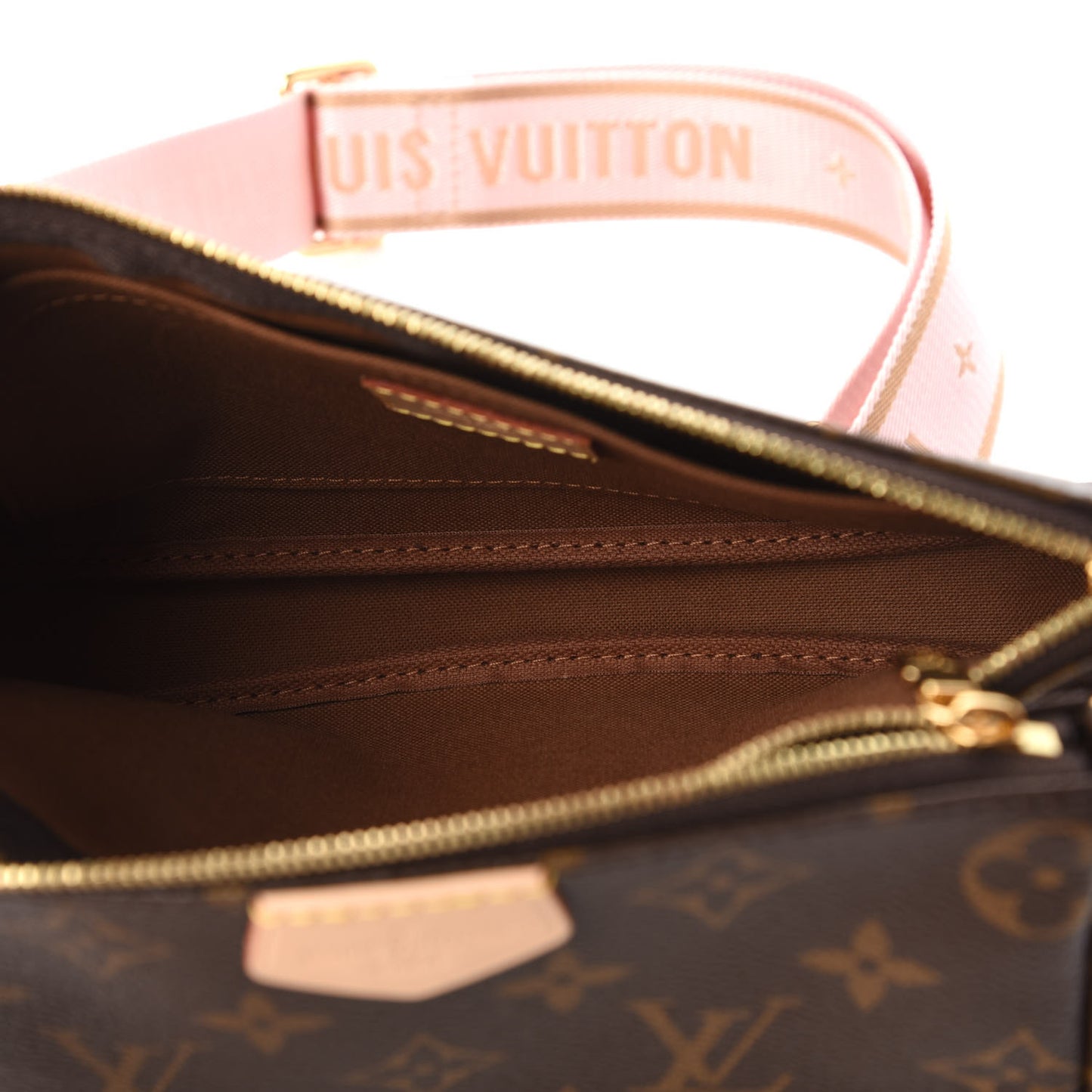 Monogram Multi Pochette Accessories Rose Clair