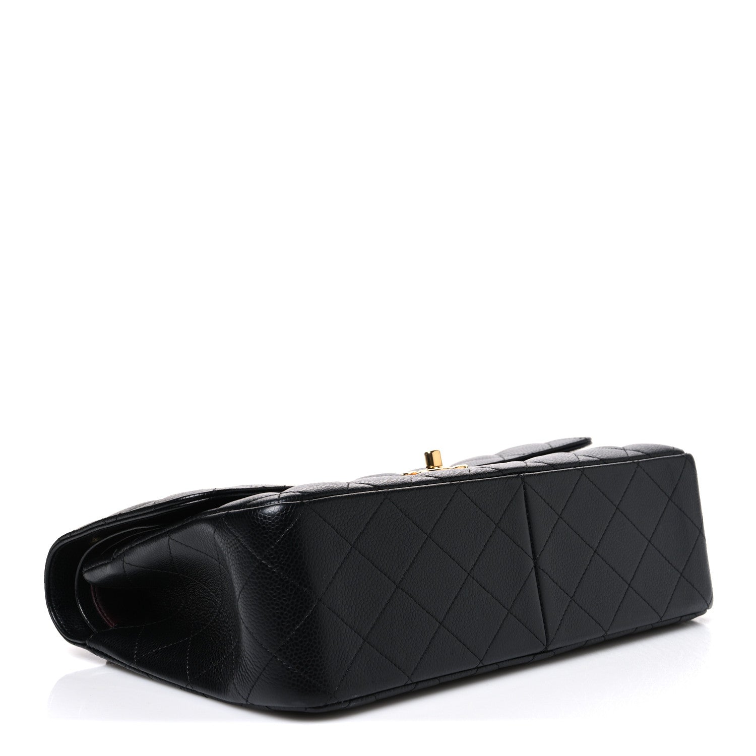 Chanel Caviar Quilted Jumbo Double Flap Black 4 of 11