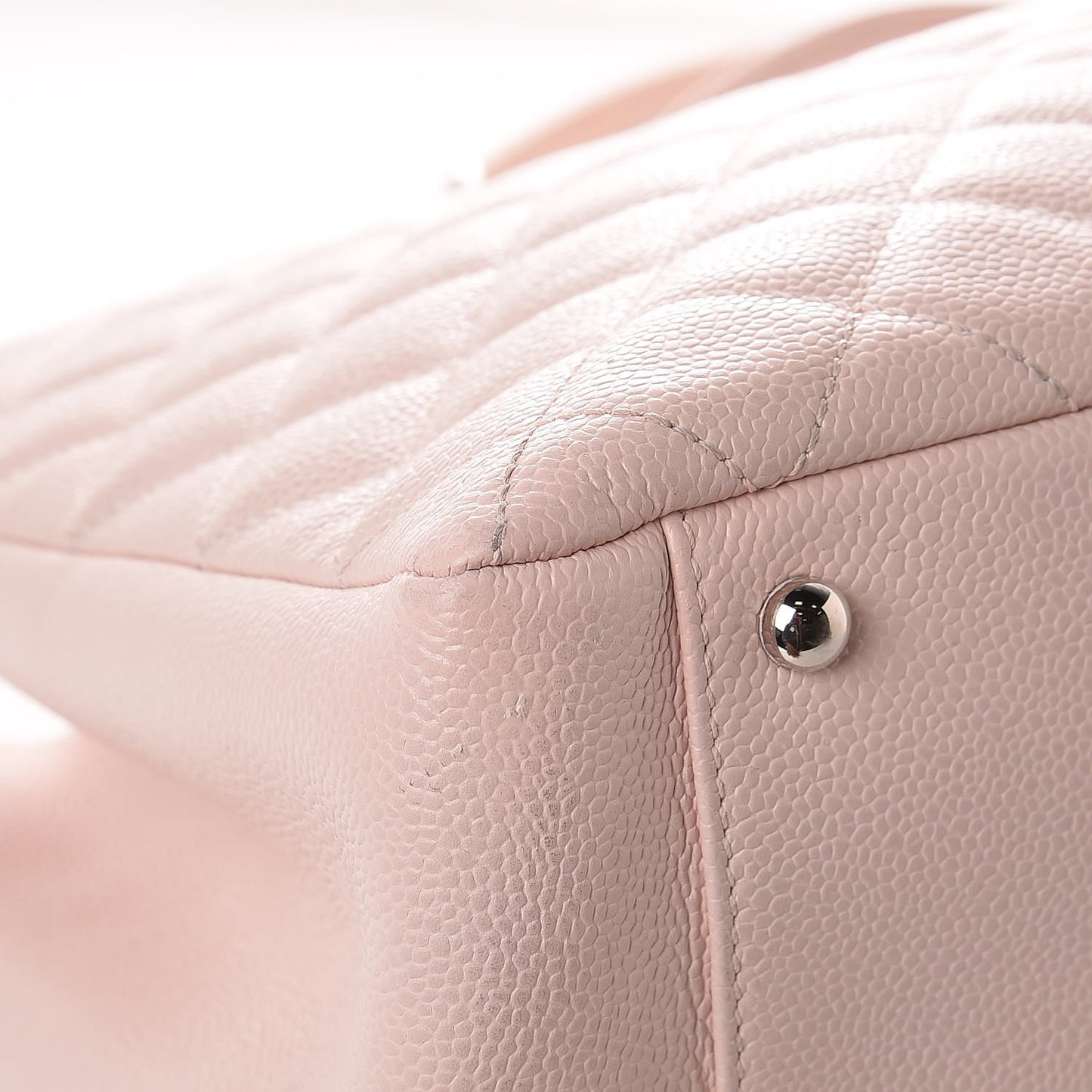 Caviar XL Grand Shopping Tote GST Light Pink