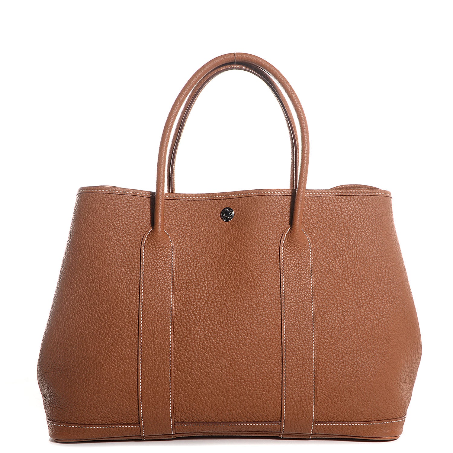 Hermes Vache Fjord Garden Party Tote 36 MM Gold 1 of 12