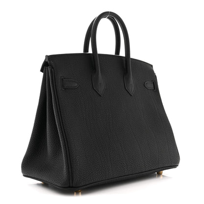 Hermes Togo Birkin 25 Black 3 of 13