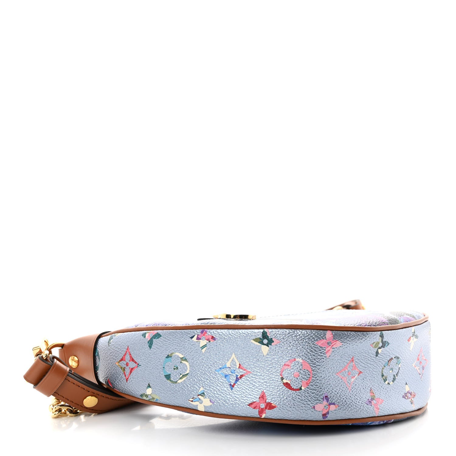 Louis Vuitton Metallic Monogram LV Garden Loop PM Blue 4 of 9