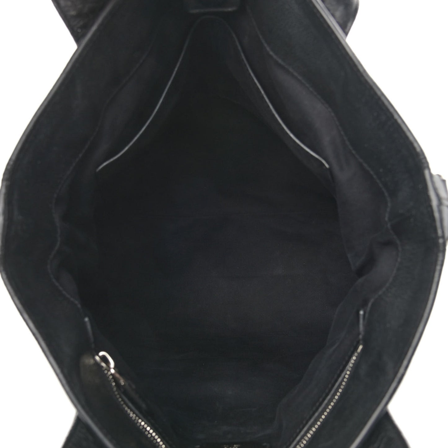 Lambskin Nightingale North South Tote Black