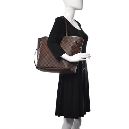 Louis Vuitton Damier Ebene Neverfull MM 2 of 9