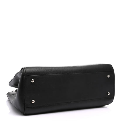 Chanel Grained Calfskin Small Neo Executive Shopper Tote Black 4 of 9