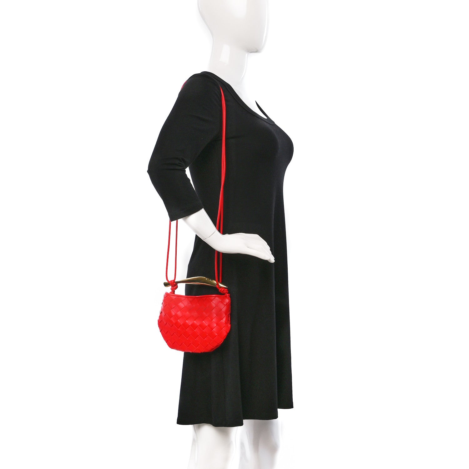 Bottega Veneta Nappa Intrecciato Mini Sardine Bag Vernis 2 of 8