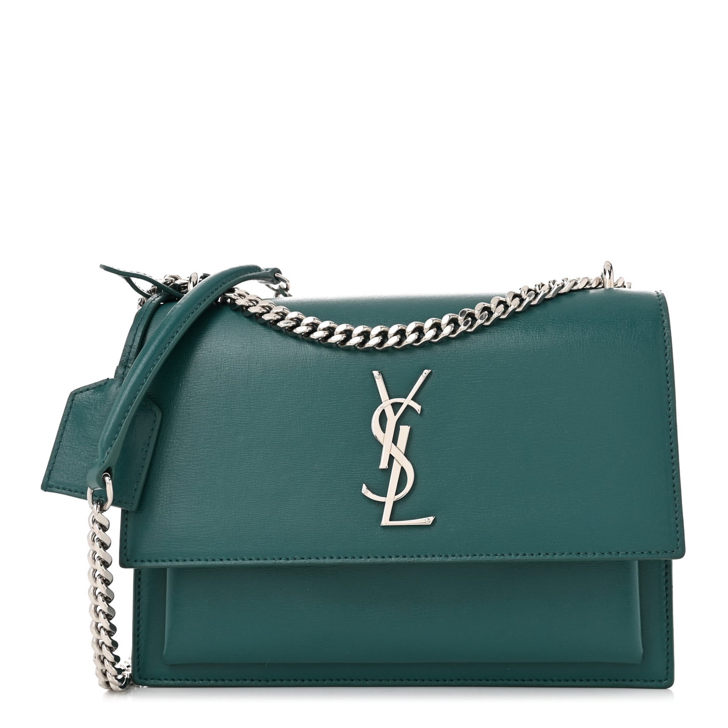 Calfskin Medium Monogram Sunset Malachite