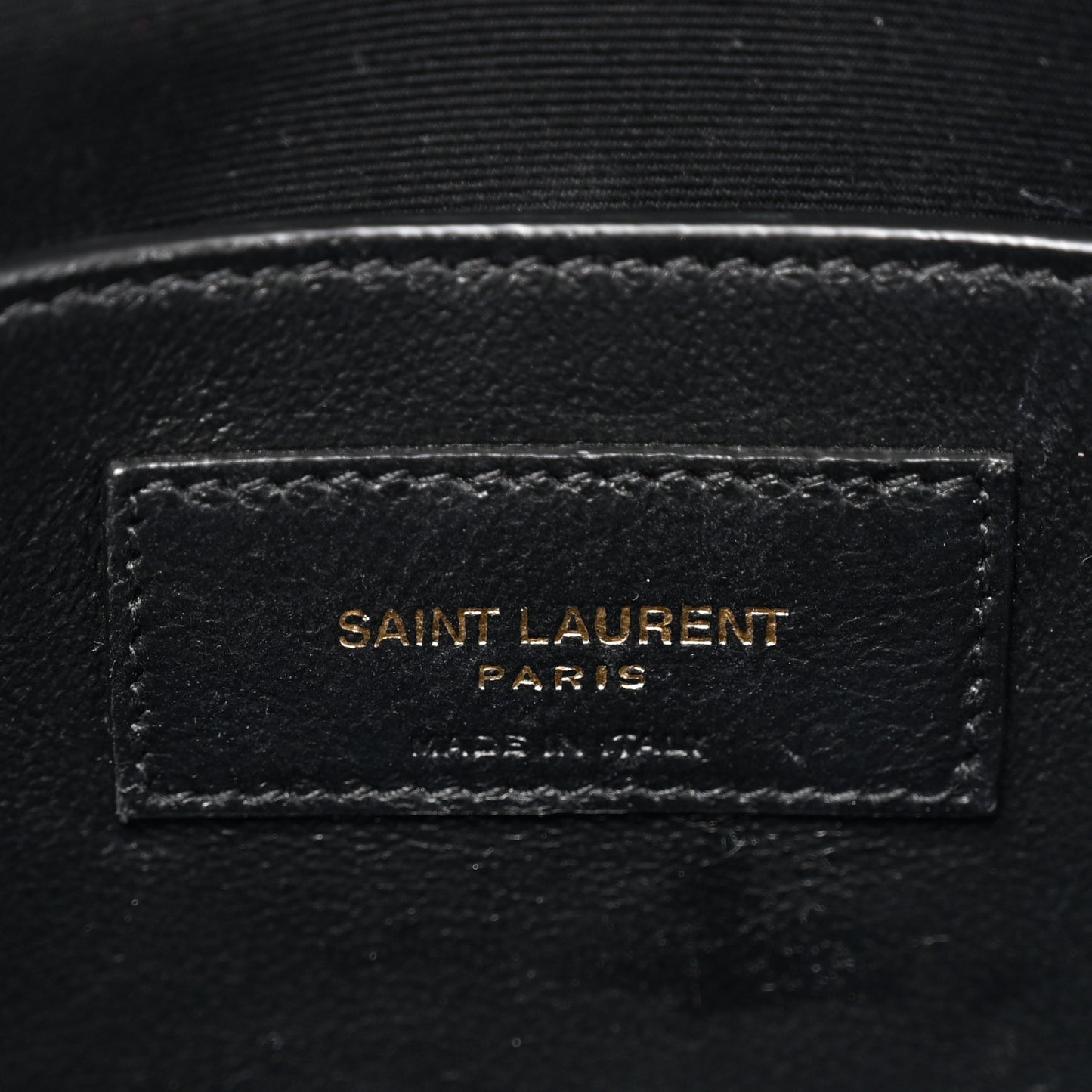 Shiny Calfskin Crocodile Embossed Small Manhattan Baguette Black