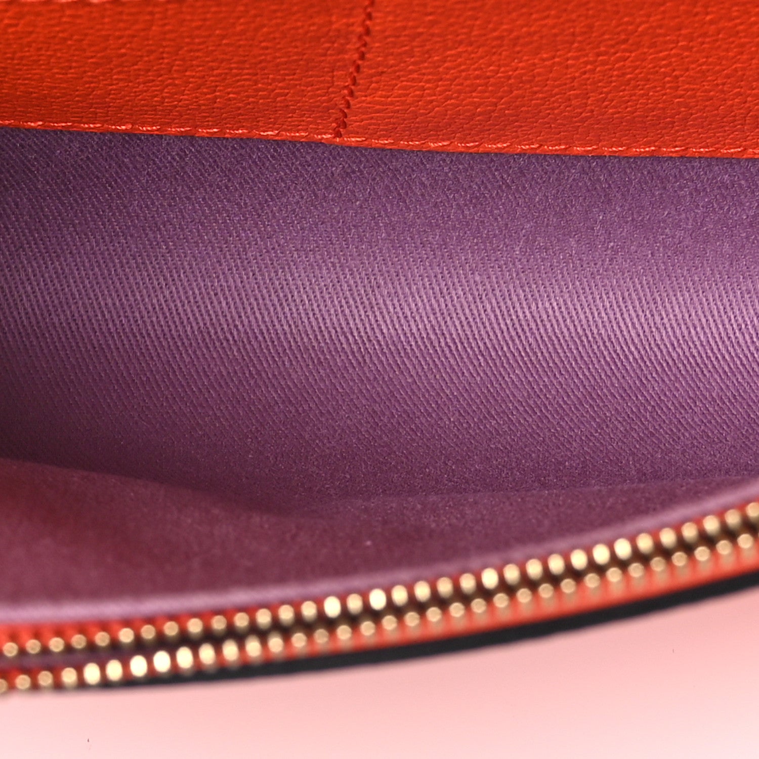 Versace Grained Calfskin La Medusa Crossbody Bag Orange 5 of 9