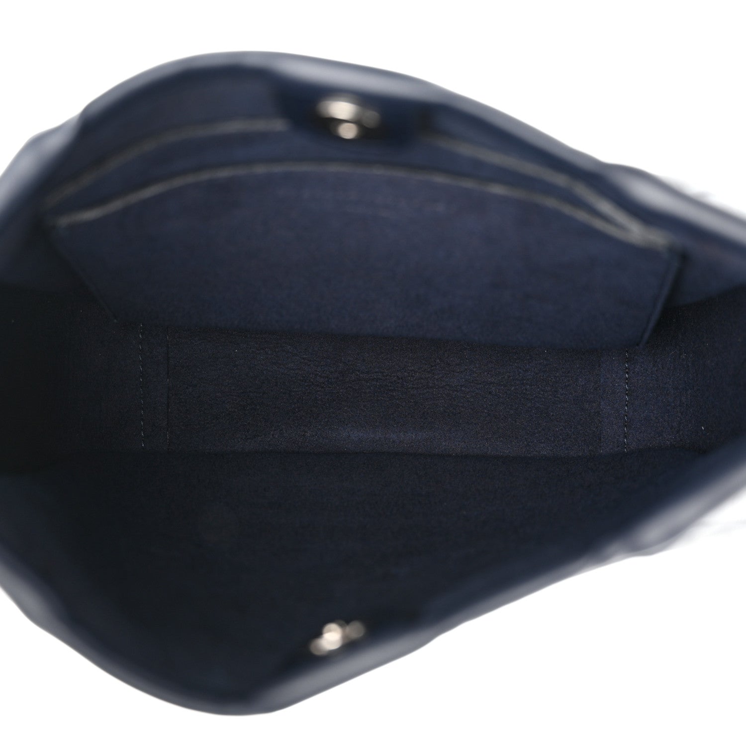 Stella McCartney Eco Alter Denim Logo Mini Crossbody Blue 5 of 12