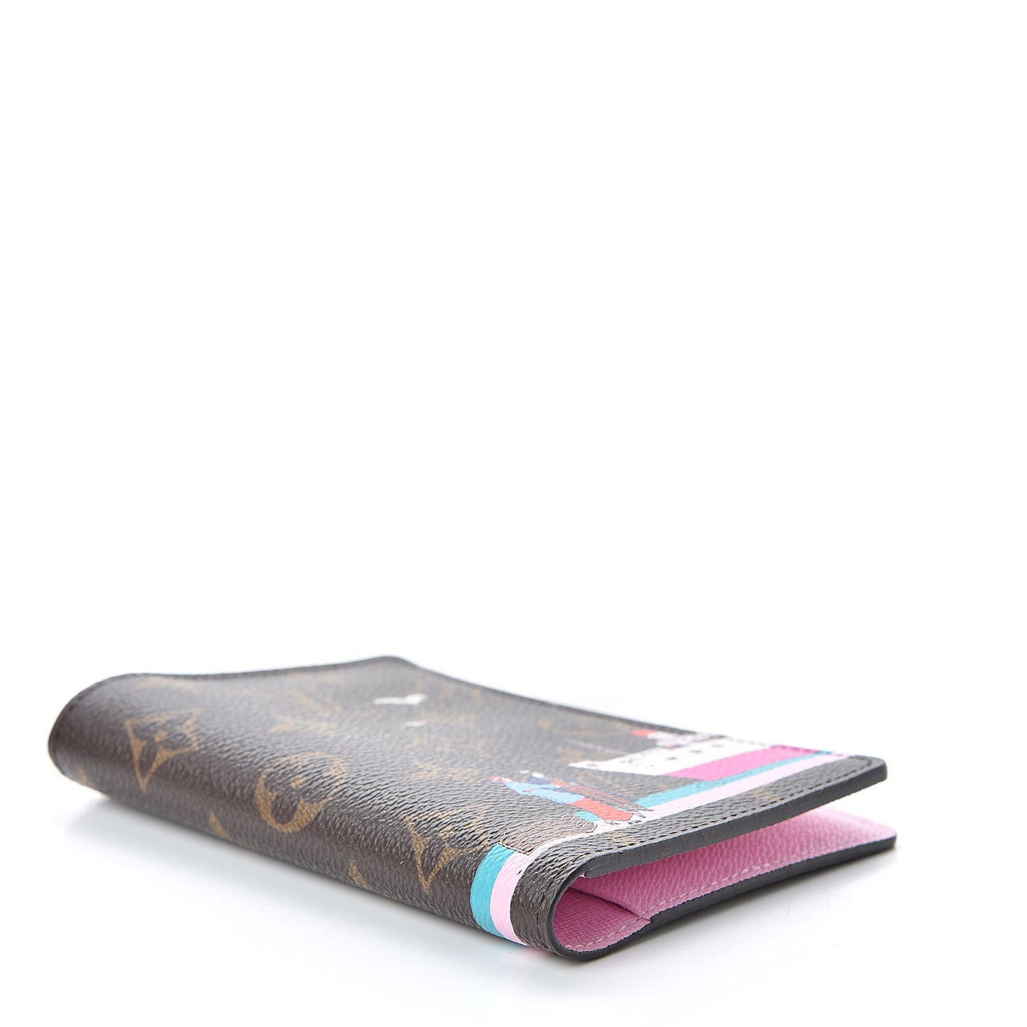 Monogram 2016 Christmas Animation Passport Cover Rose Ballerine