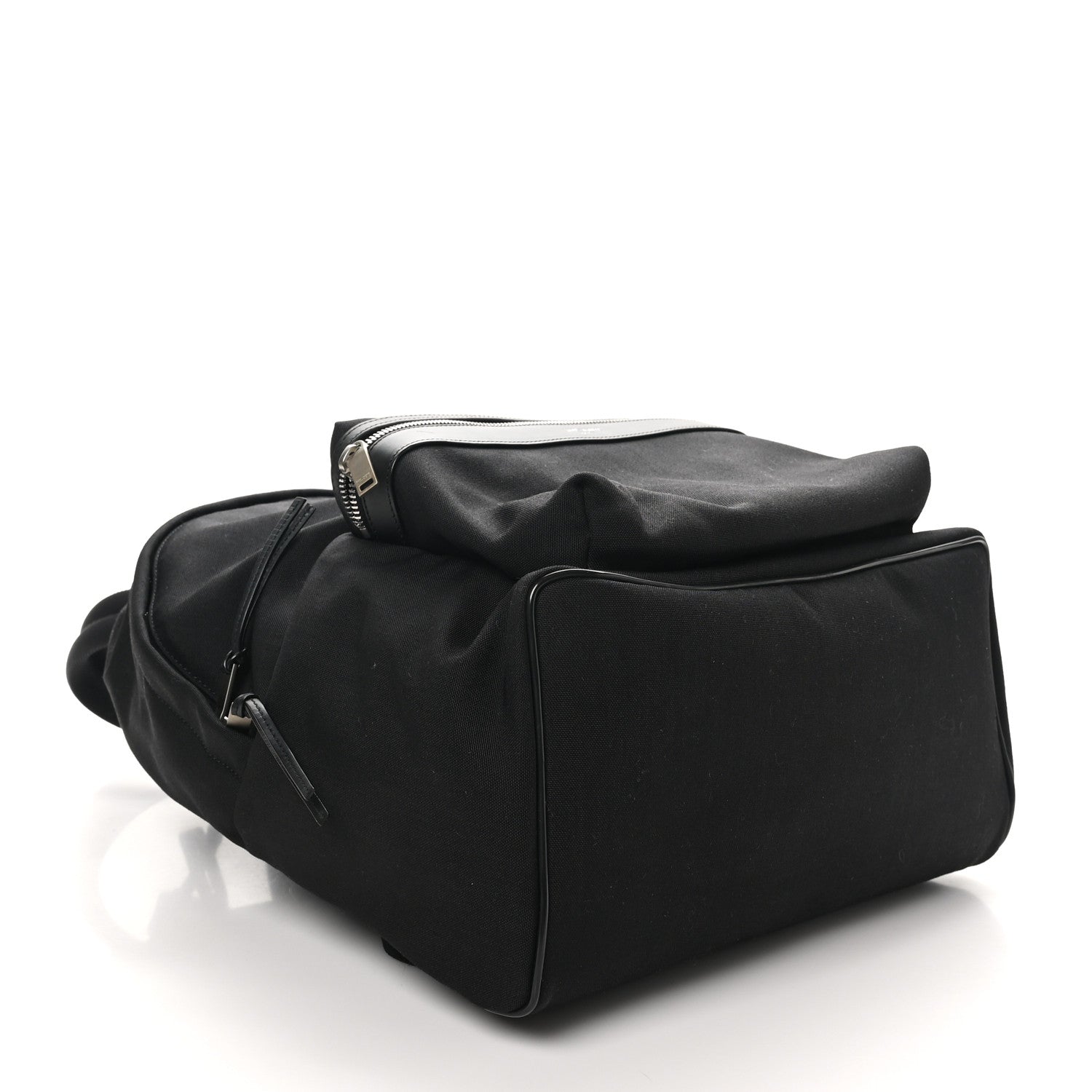 Saint Laurent Canvas City Backpack Black 4 of 10