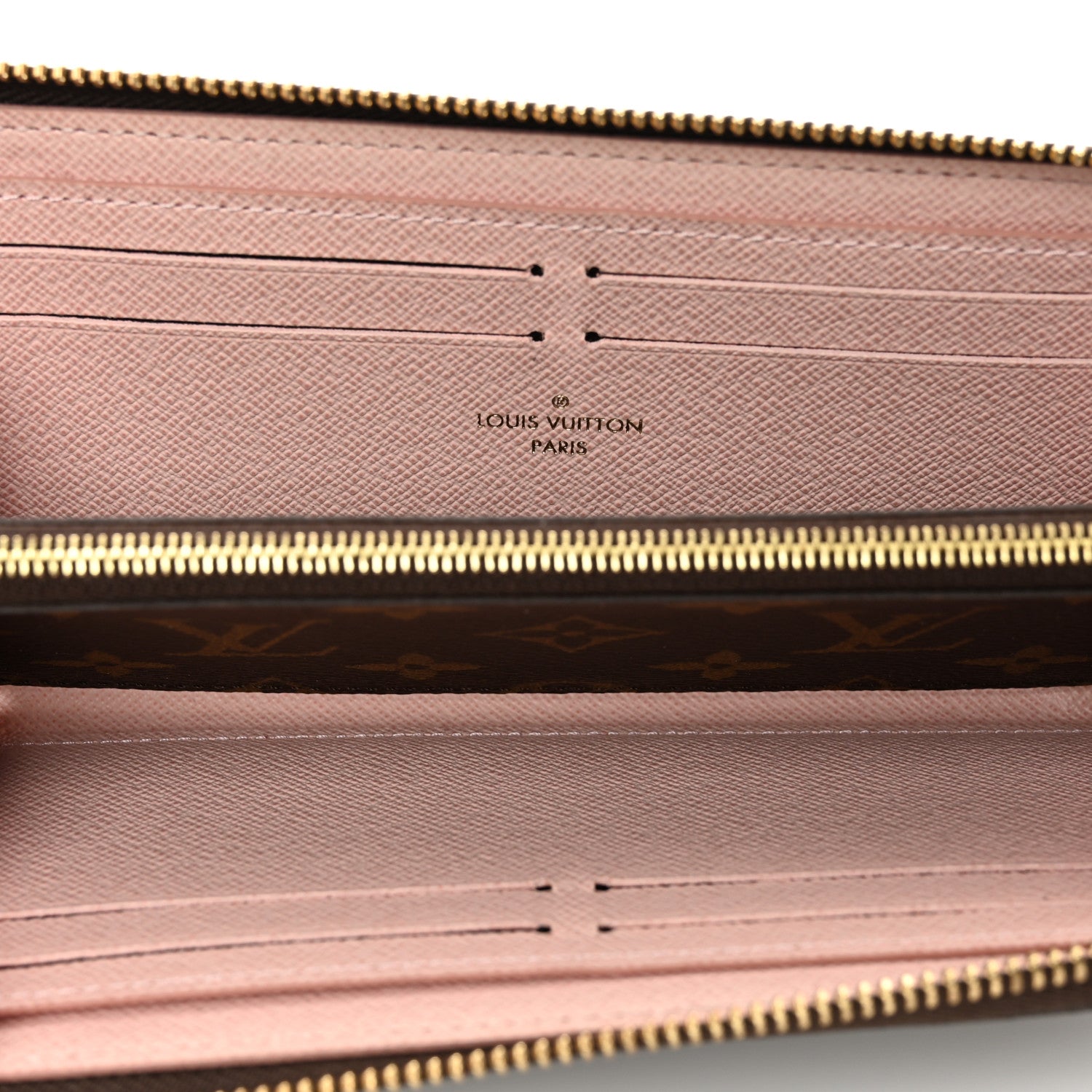 Louis Vuitton Monogram Clemence Wallet Rose Ballerine 5 of 6
