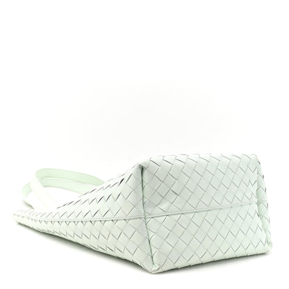 Bottega Veneta Calfskin Intrecciato Small Tote Bag Glacier 5 of 11