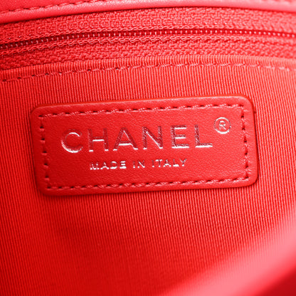 Chanel Calfskin Jumbo Tramezzo Flap Red 8 of 13
