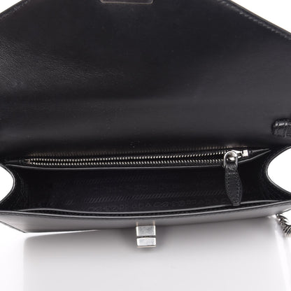 Prada Soft Calf Logo Crossbody Nero Black 5 of 7