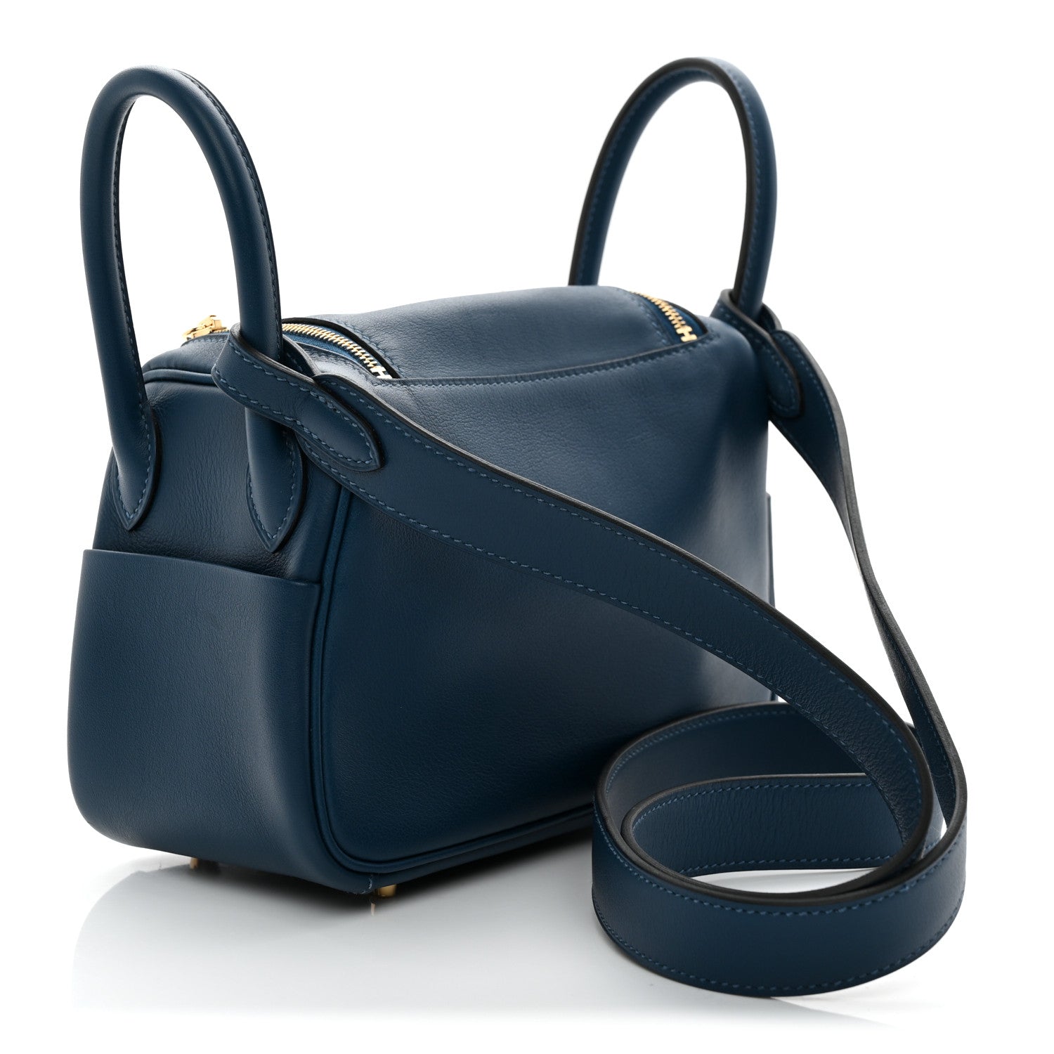 Hermes Swift Mini Lindy 20 Deep Bleu 3 of 11