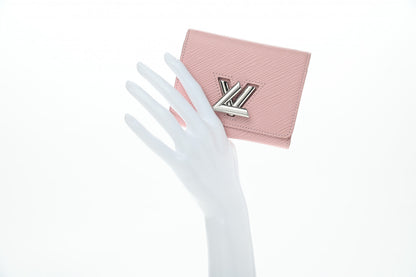 Louis Vuitton Epi Twist Compact Wallet Rose Ballerine 2 of 8
