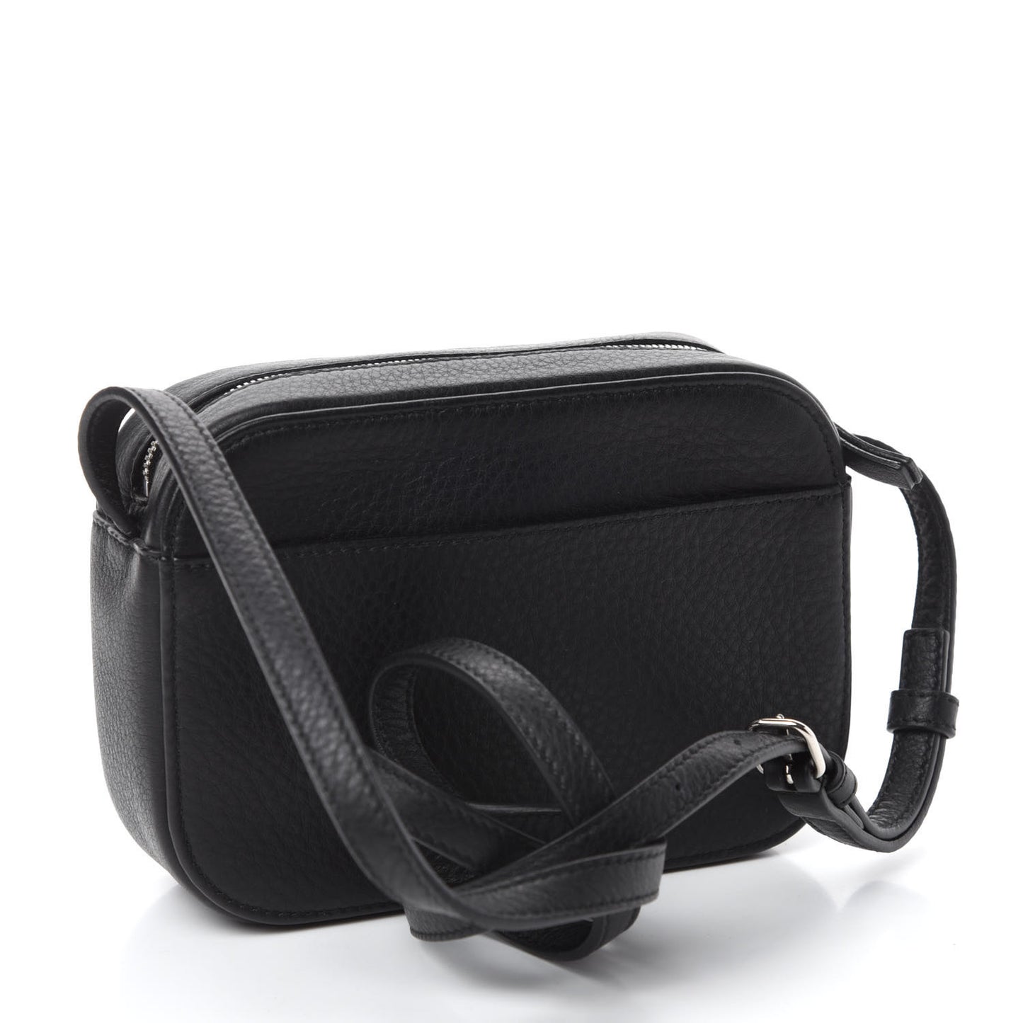 Calfskin I Love Techno XS Everyday Camera Bag Black
