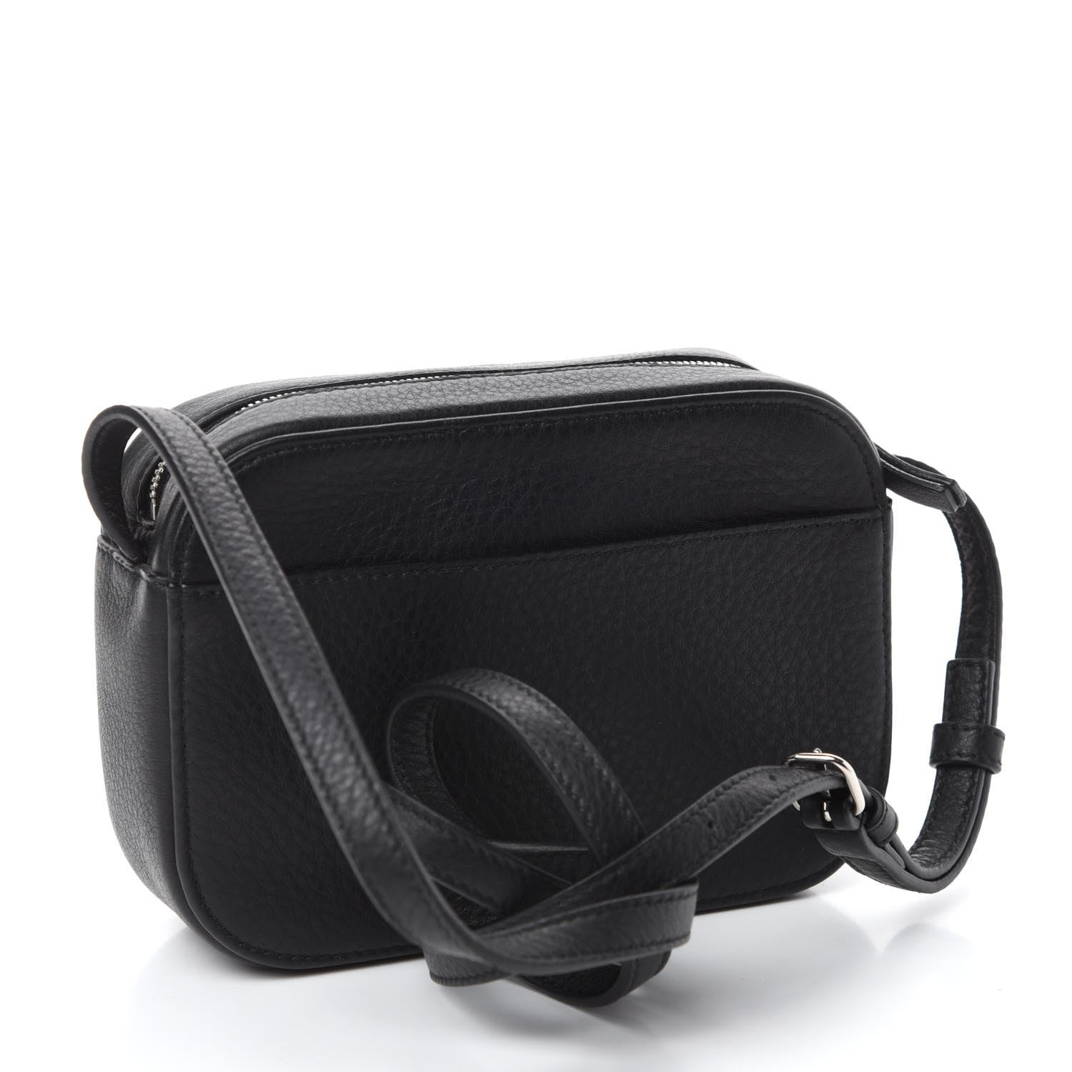 Balenciaga Calfskin I Love Techno XS Everyday Camera Bag Black 3 of 10