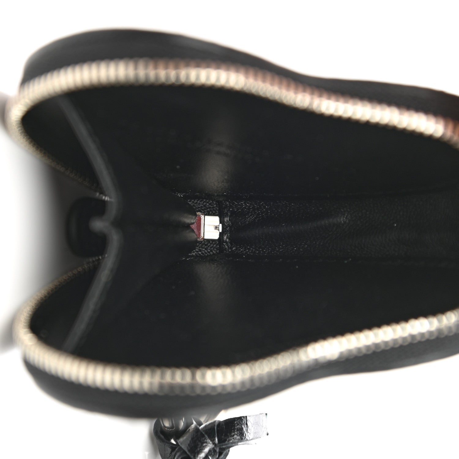 Balenciaga Agneau Le Cagole Clip On Card Mirror Black 8 of 11