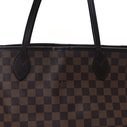 Louis Vuitton Damier Ebene Braided Neverfull MM Pink 8 of 13