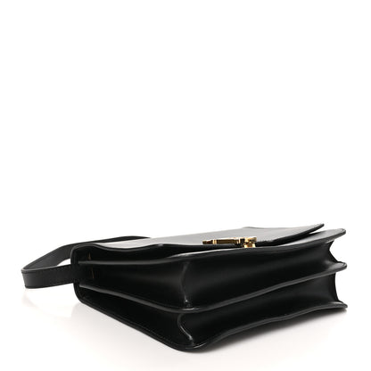 Burberry Grained Calfskin Medium TB Bag Black 3 of 11