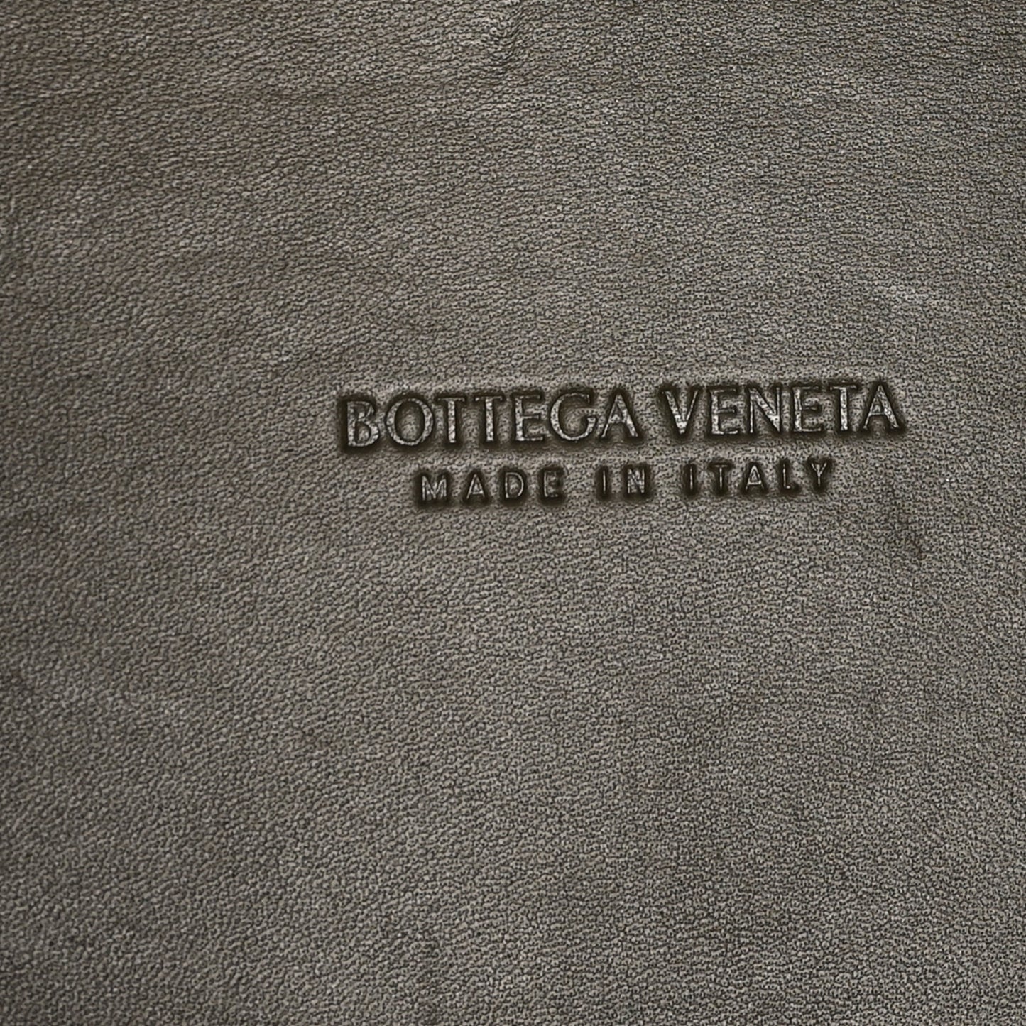 Nappa Intrecciato Medium Andiamo Shoulder Bag Sea Salt Ice Khaki