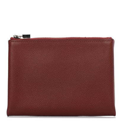 Hermes Evercolor Small Atout Pouch Rouge H Rose Azalee 1 of 7
