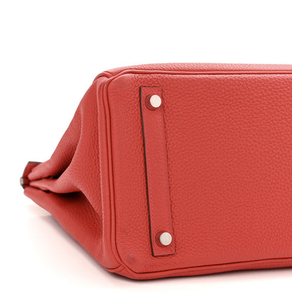 Hermes Togo Birkin 30 Rouge Casaque 9 of 21