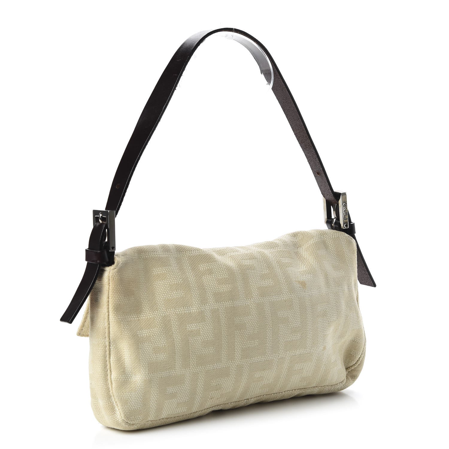 Fendi Zucca Baguette Beige 3 of 11
