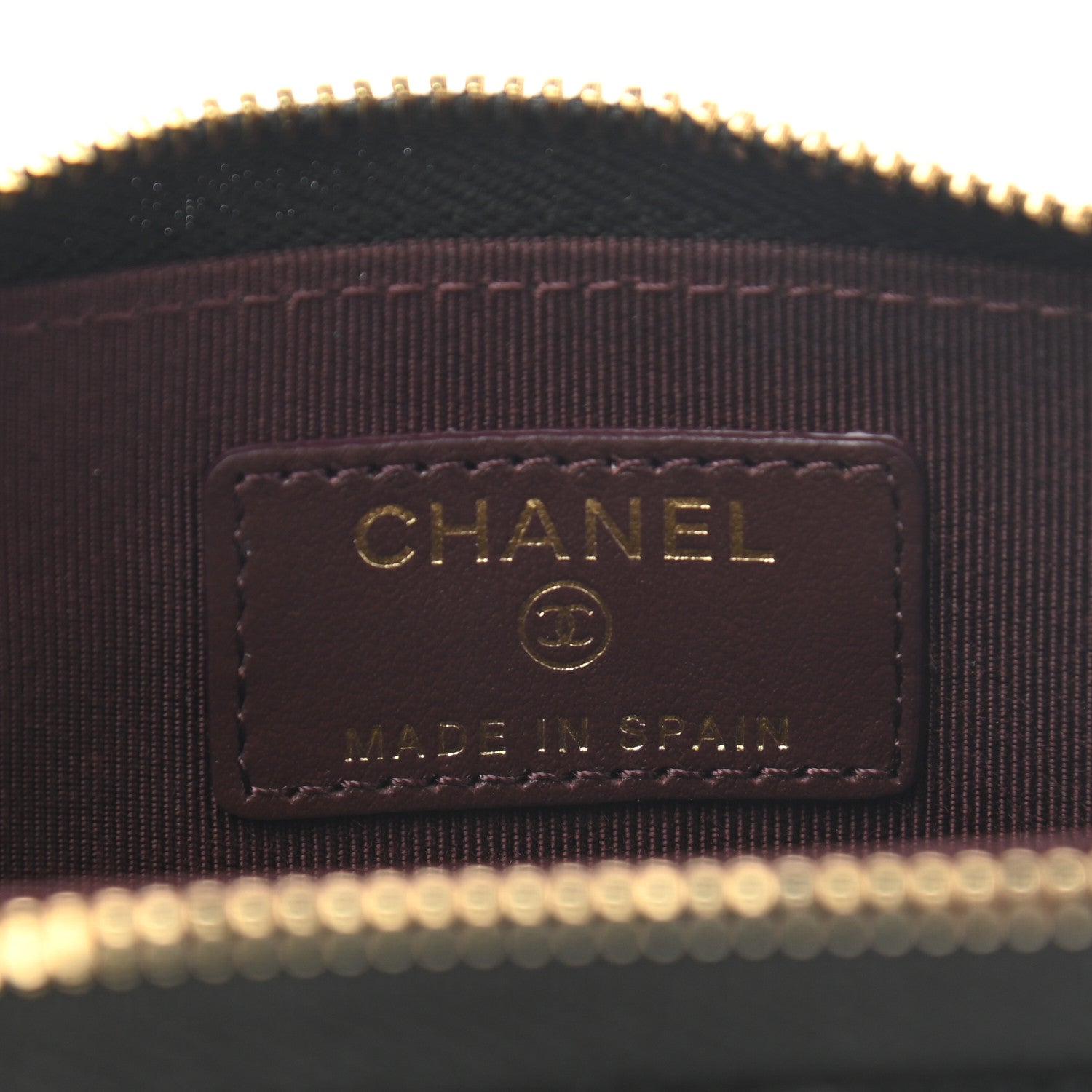 Chanel Caviar Quilted Classic Zipped Coin Purse Black 6 of 9