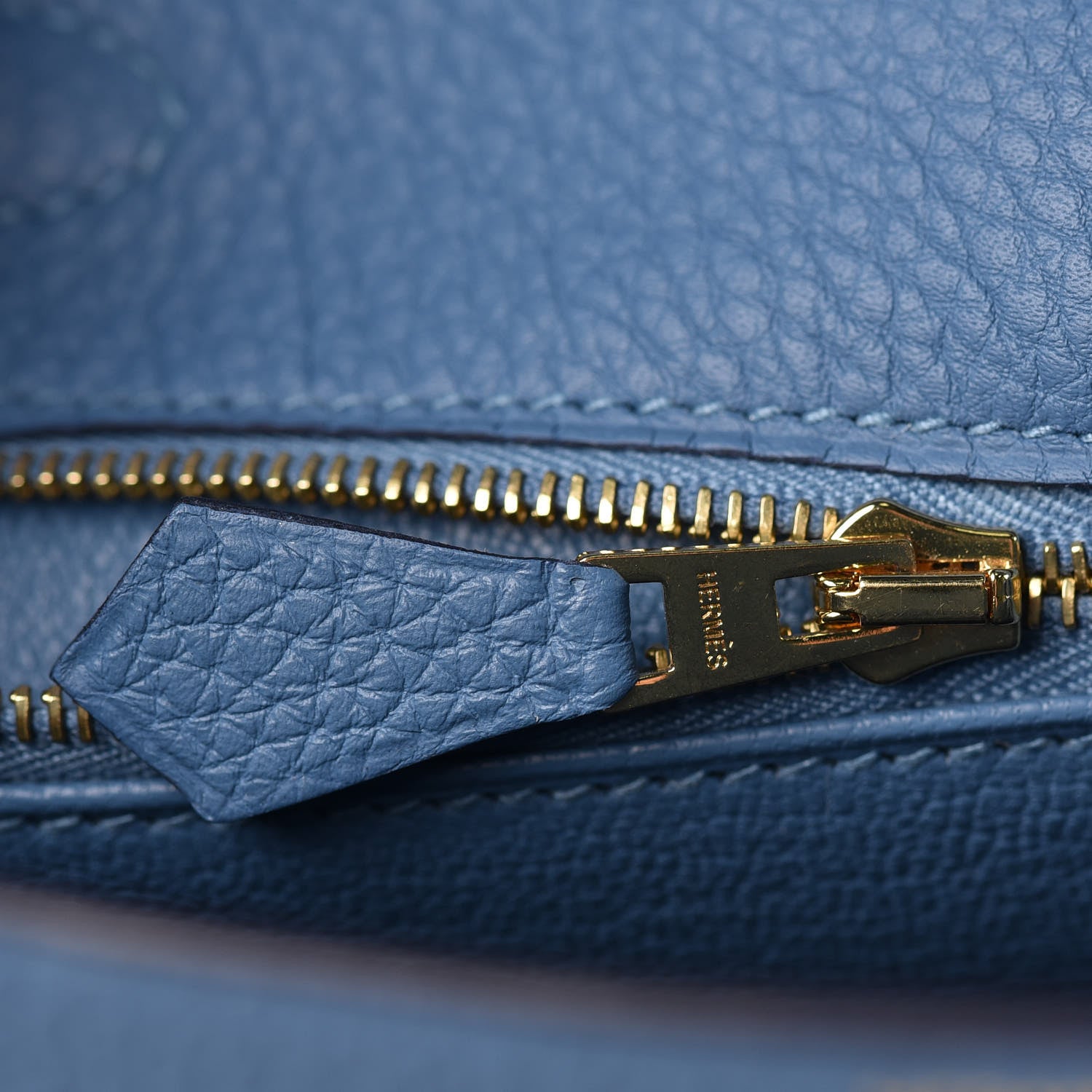 Hermes Togo Kelly Retourne 25 Azur 14 of 31