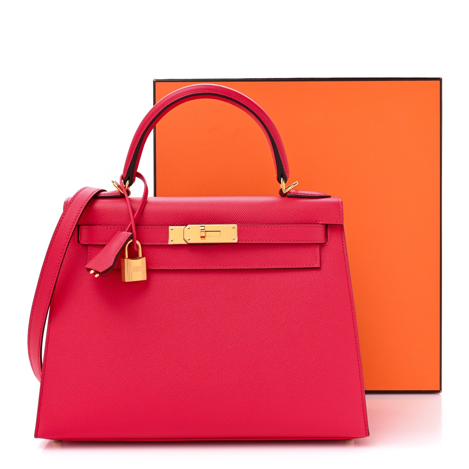 Hermes Epsom Kelly Sellier 28 Rose Extreme 11 of 11