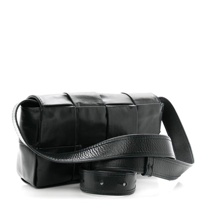 Bottega Veneta Paper Calfskin Intreccio Cassette Belt Bag Camping 3 of 11