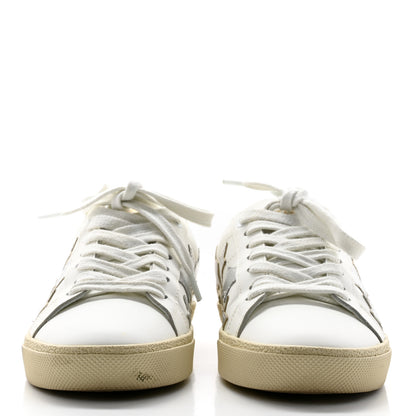 Saint Laurent Nappa Star Court Sneakers 35 Off White 2 of 13