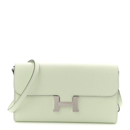 Hermes Epsom Constance Long To Go Wallet Vert Fizz 1 of 10