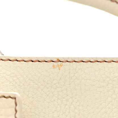 Prada Vitello Daino Shoulder Bag White 18 of 20