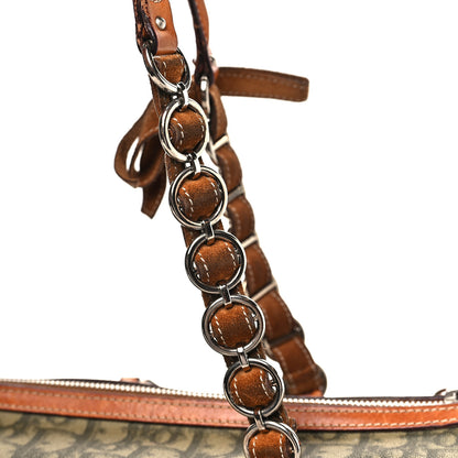 Christian Dior Monogram Trotter Romantique Boston Bag Green 12 of 14