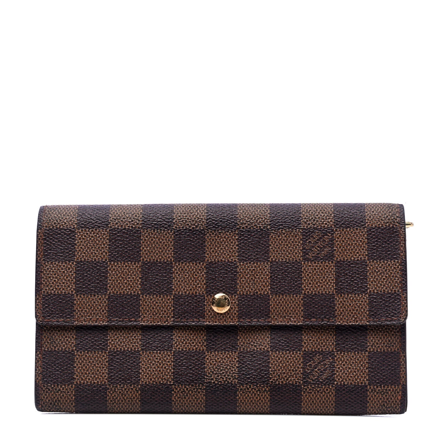 Louis Vuitton Damier Ebene Sarah Wallet 1 of 7