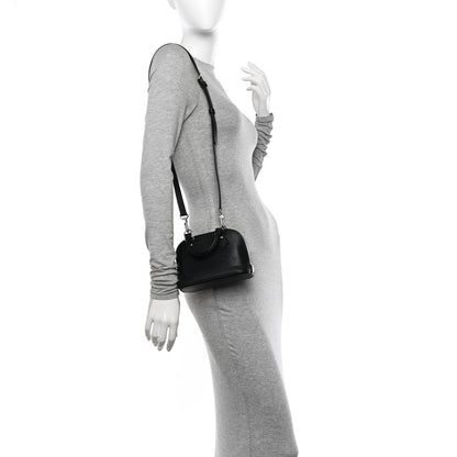 Louis Vuitton Epi Alma Nano Black 2 of 10