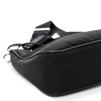 Prada Nylon Re-Edition 2005 Shoulder Bag Black 9 of 10