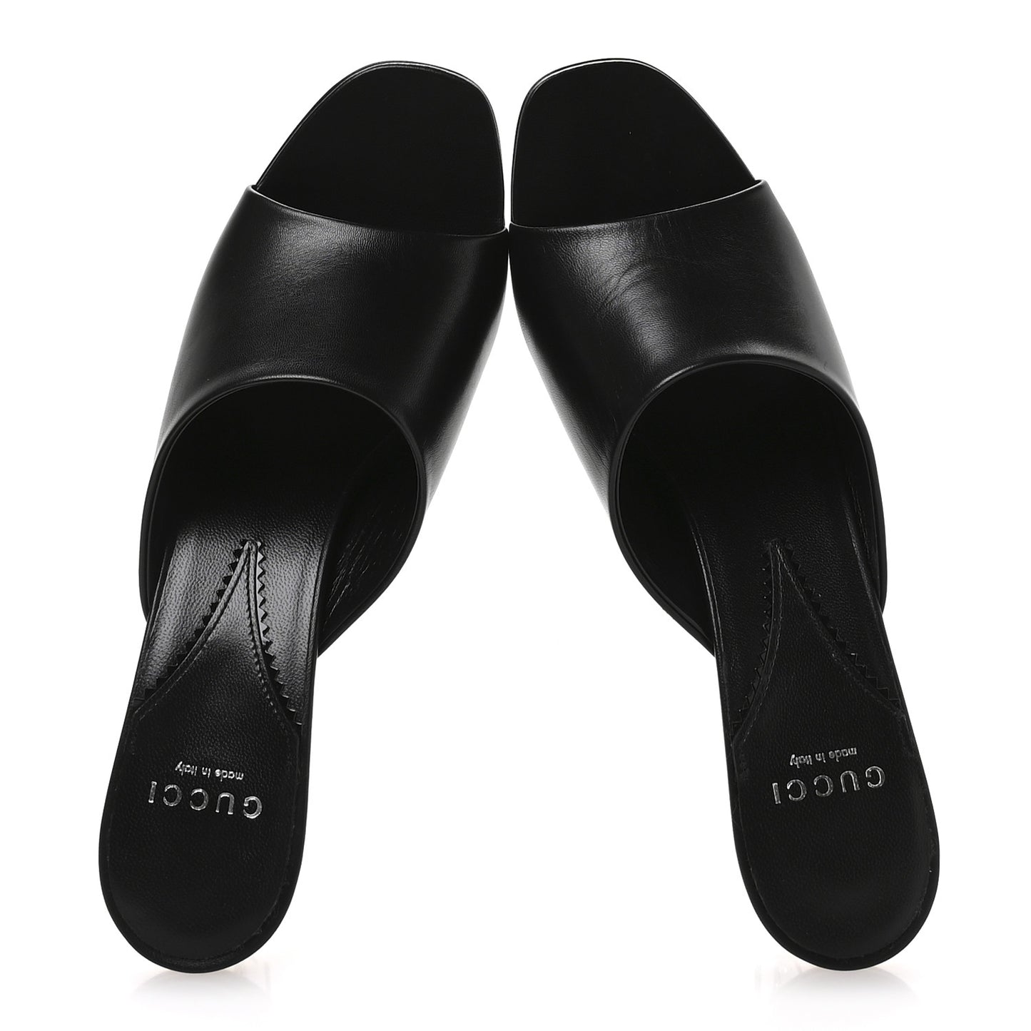 Malaga Kid Interlocking G Sandals 38.5 Black