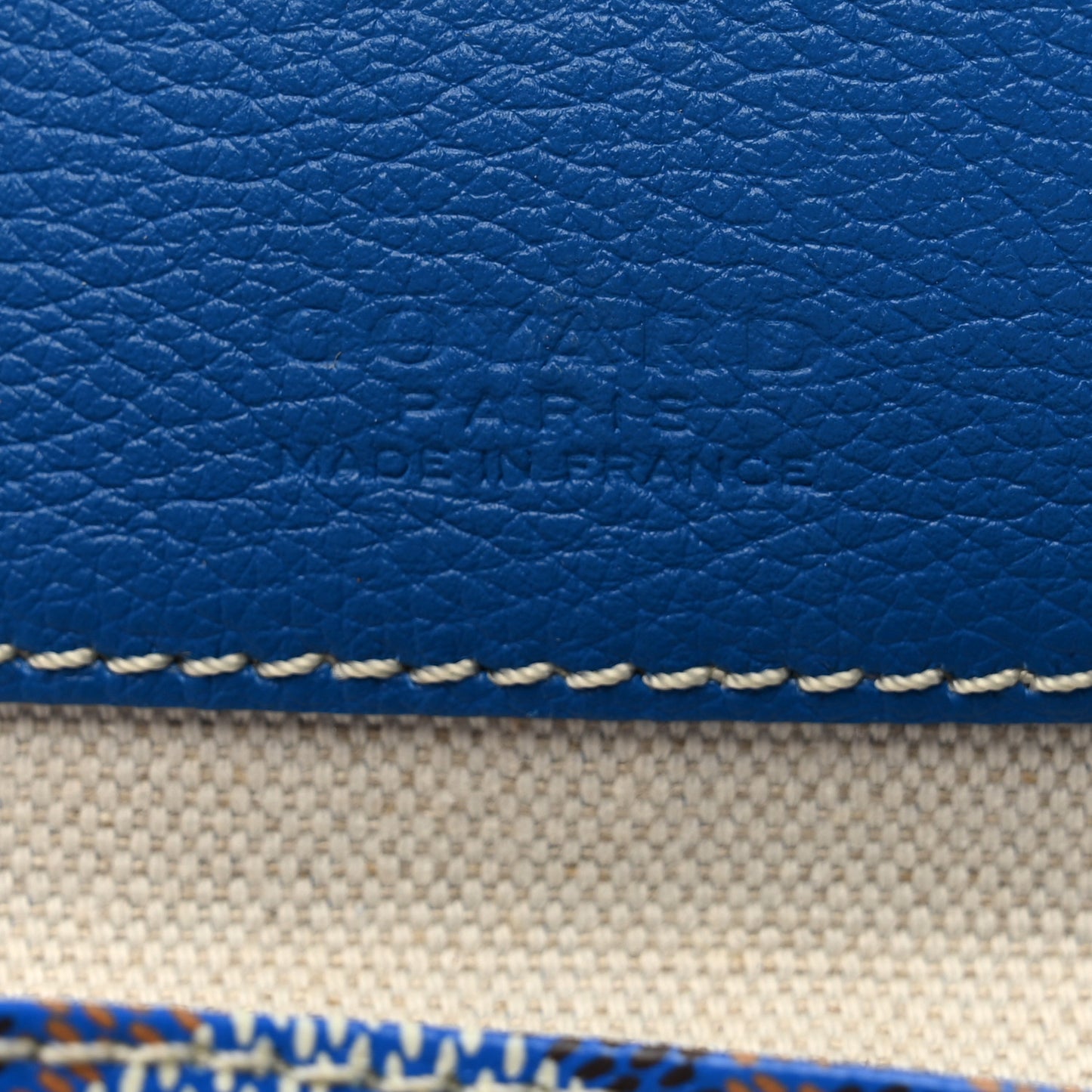 Goyardine Pouch Sky Blue