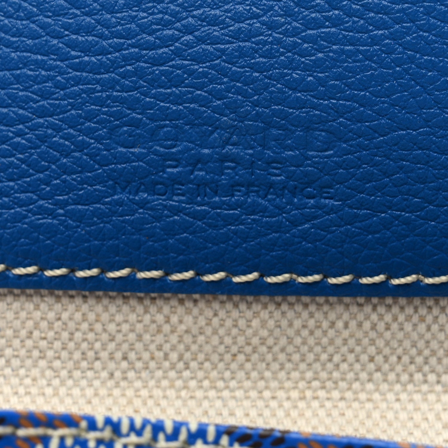 Goyard Goyardine Pouch Sky Blue 6 of 6