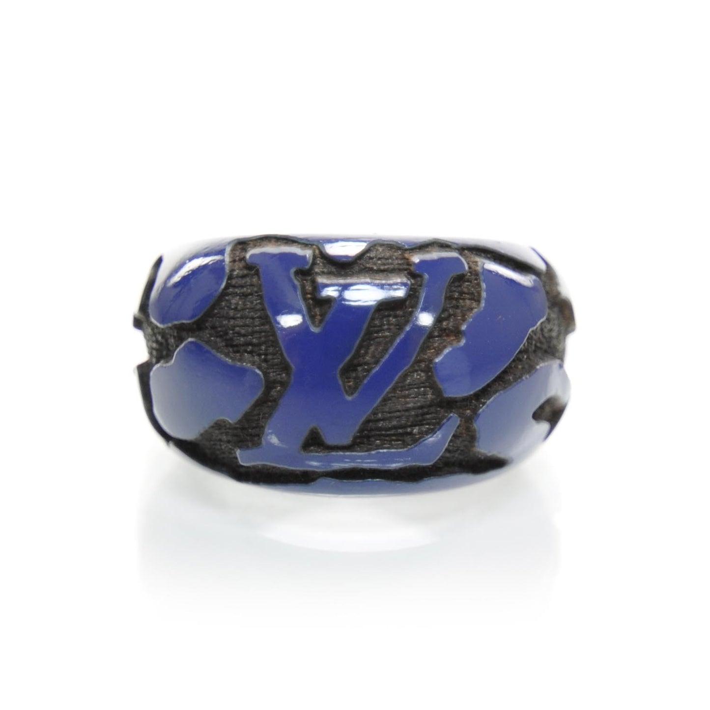Leomonogram Ring Medium Blue