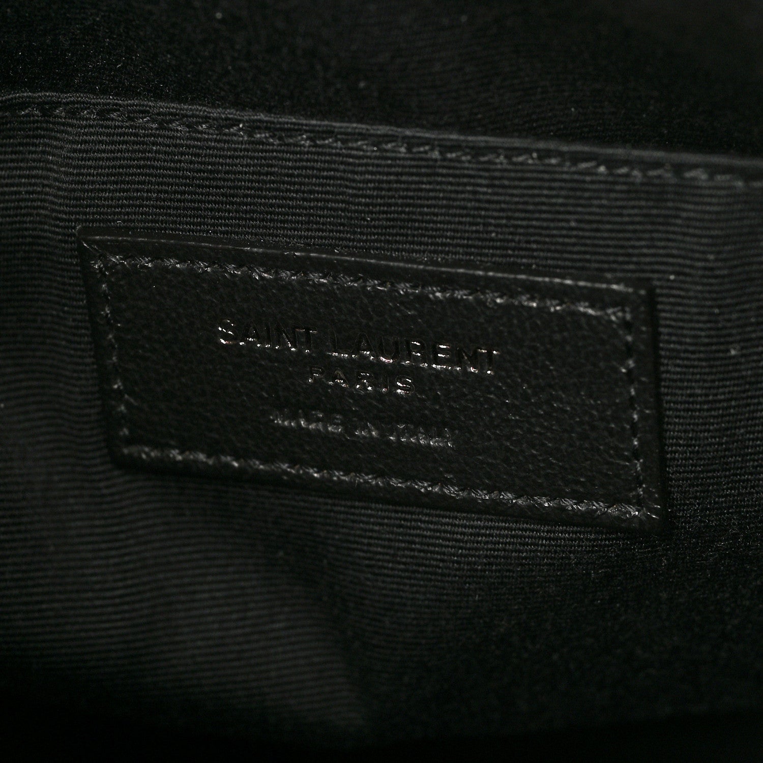 Saint Laurent Calfskin Matelasse Monogram Lou Camera Bag Dark Beige 6 of 8